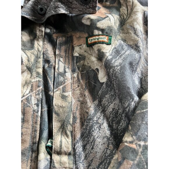 Vintage Remington Mossy Oak Break Up Camouflage Jacket Size Large U3 - Picture 3 of 5
